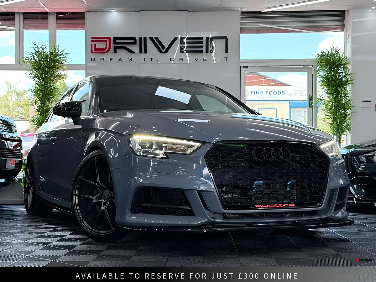 Used 2016 Audi S3 Sportback Grey - Front View