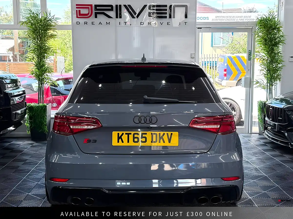 Used 2016 Audi S3 Sportback Grey - Interior and Exterior details 10