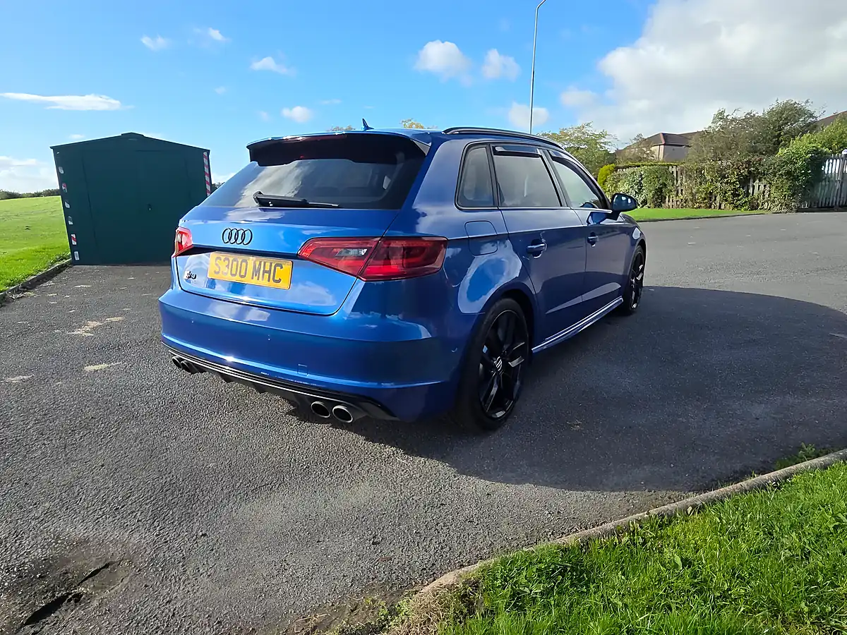Used 2016 Audi S3 Sportback Sepang Blue - Interior and Exterior details 9