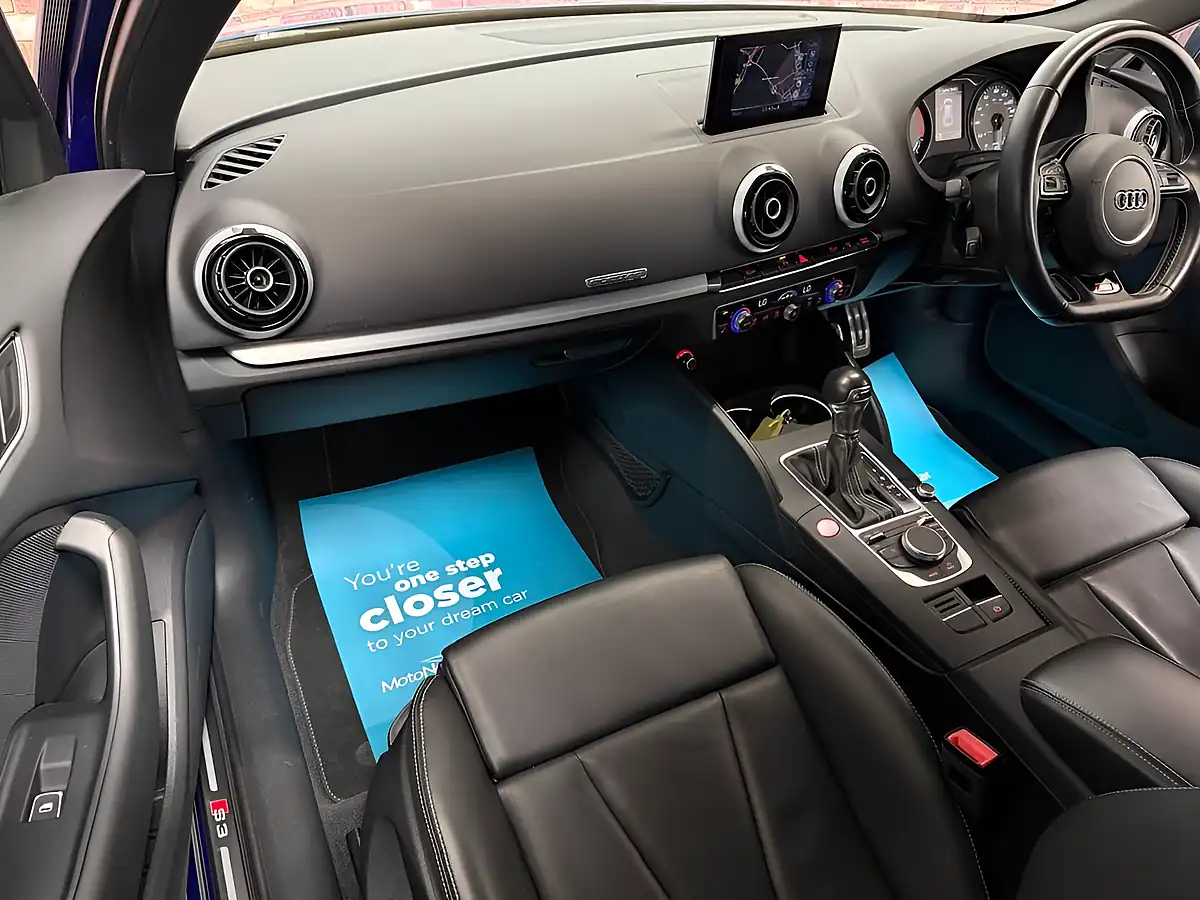 Used 2016 Audi S3 Sportback Sepang Blue - Interior and Exterior details 12
