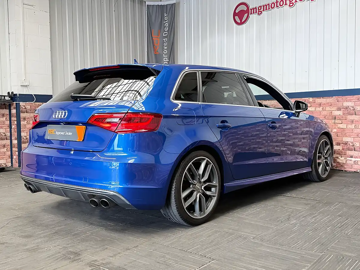 Used 2016 Audi S3 Sportback Sepang Blue - Interior and Exterior details 17