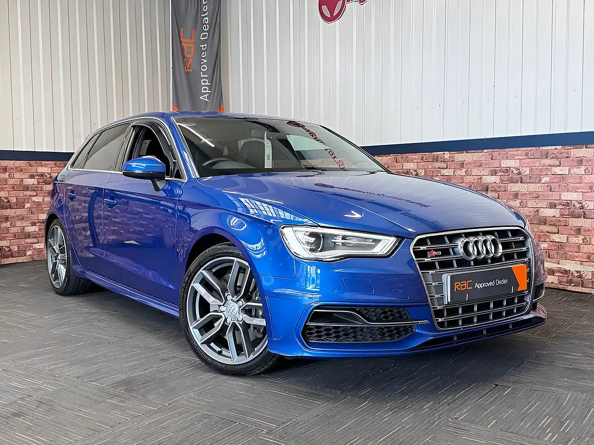 Used 2016 Audi S3 Sportback Sepang Blue - Interior and Exterior details 4