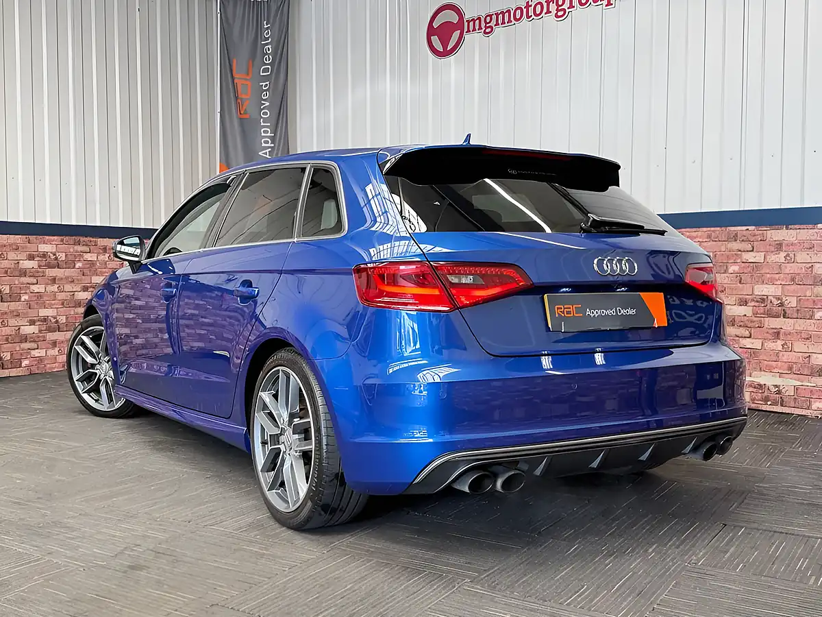 Used 2016 Audi S3 Sportback Sepang Blue - Interior and Exterior details 5