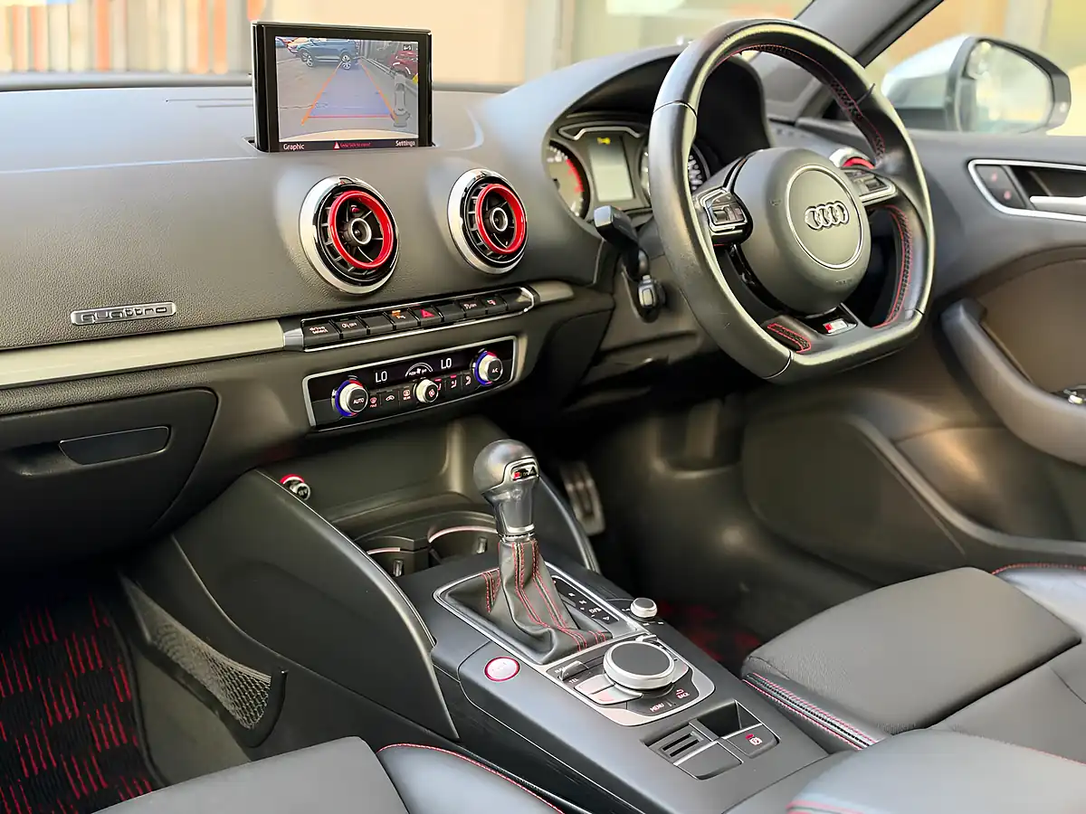 Used 2016 Audi S3 Sportback White - Interior and Exterior details 2