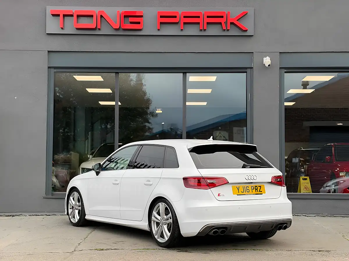 Used 2016 Audi S3 Sportback White - Interior and Exterior details 8