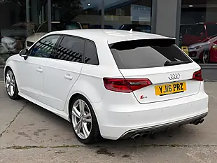 Used 2016 Audi S3 Sportback White - Interior and Exterior details 9
