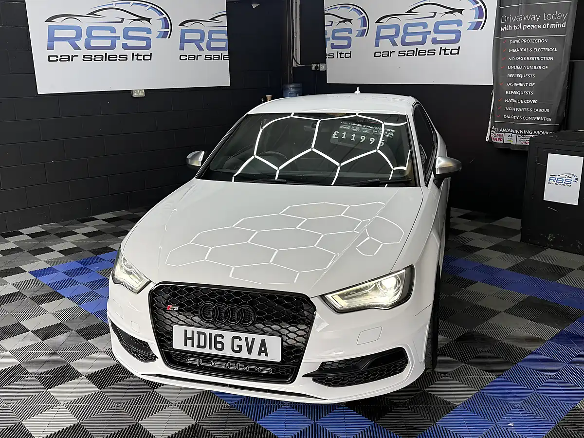 Used 2016 Audi S3 White - Interior and Exterior details 11