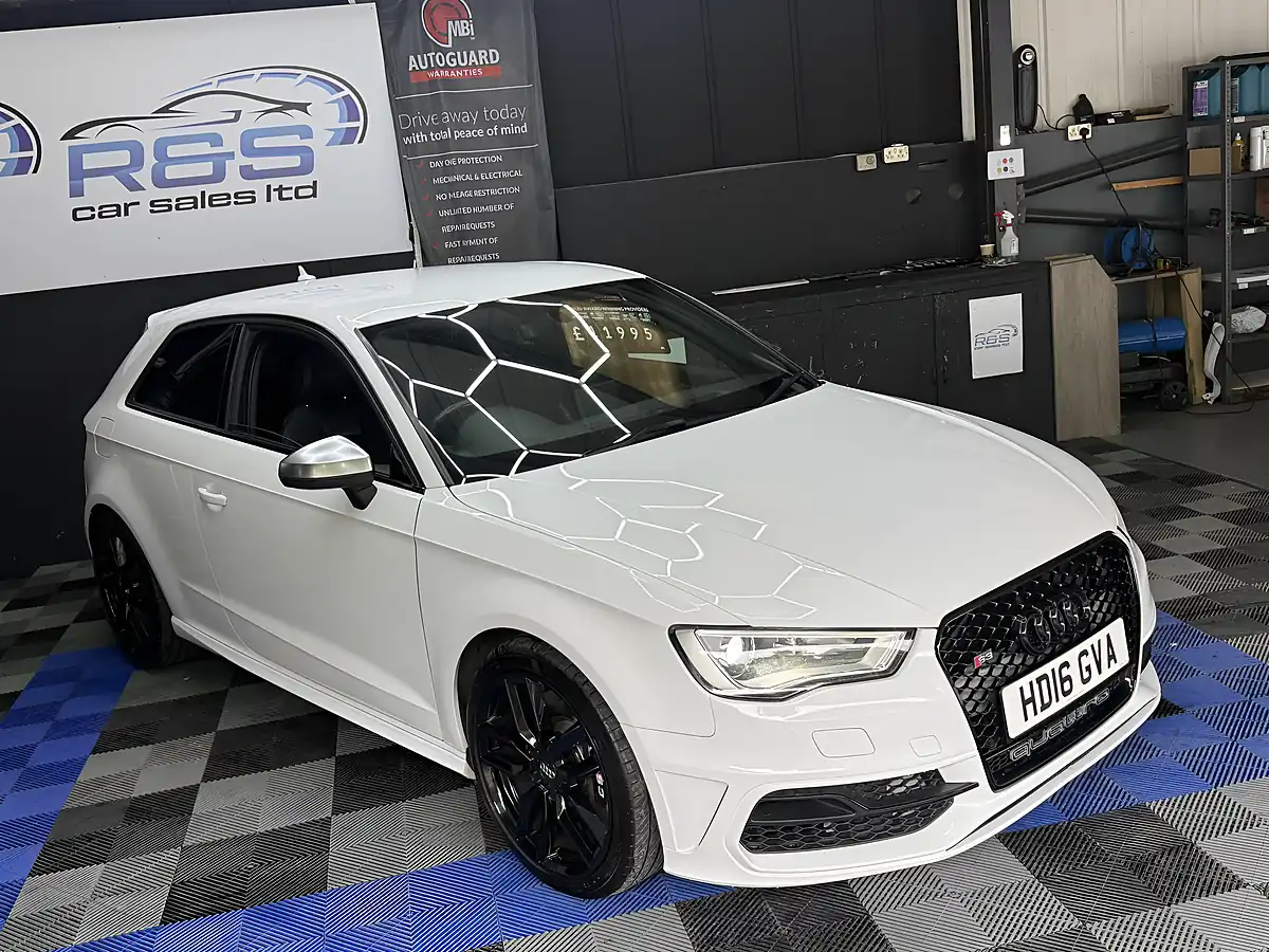 Used 2016 Audi S3 White - Interior and Exterior details 13