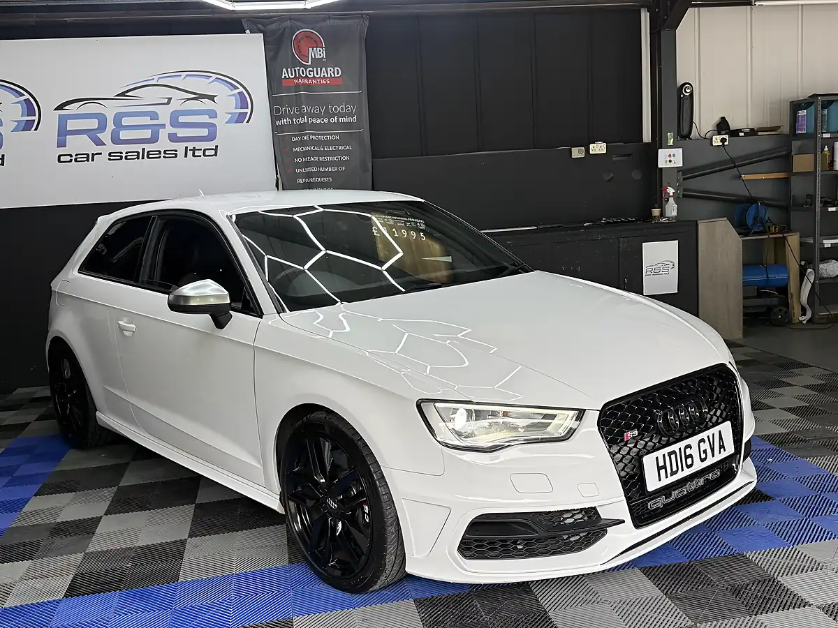 Used 2016 Audi S3 White - Interior and Exterior details 14
