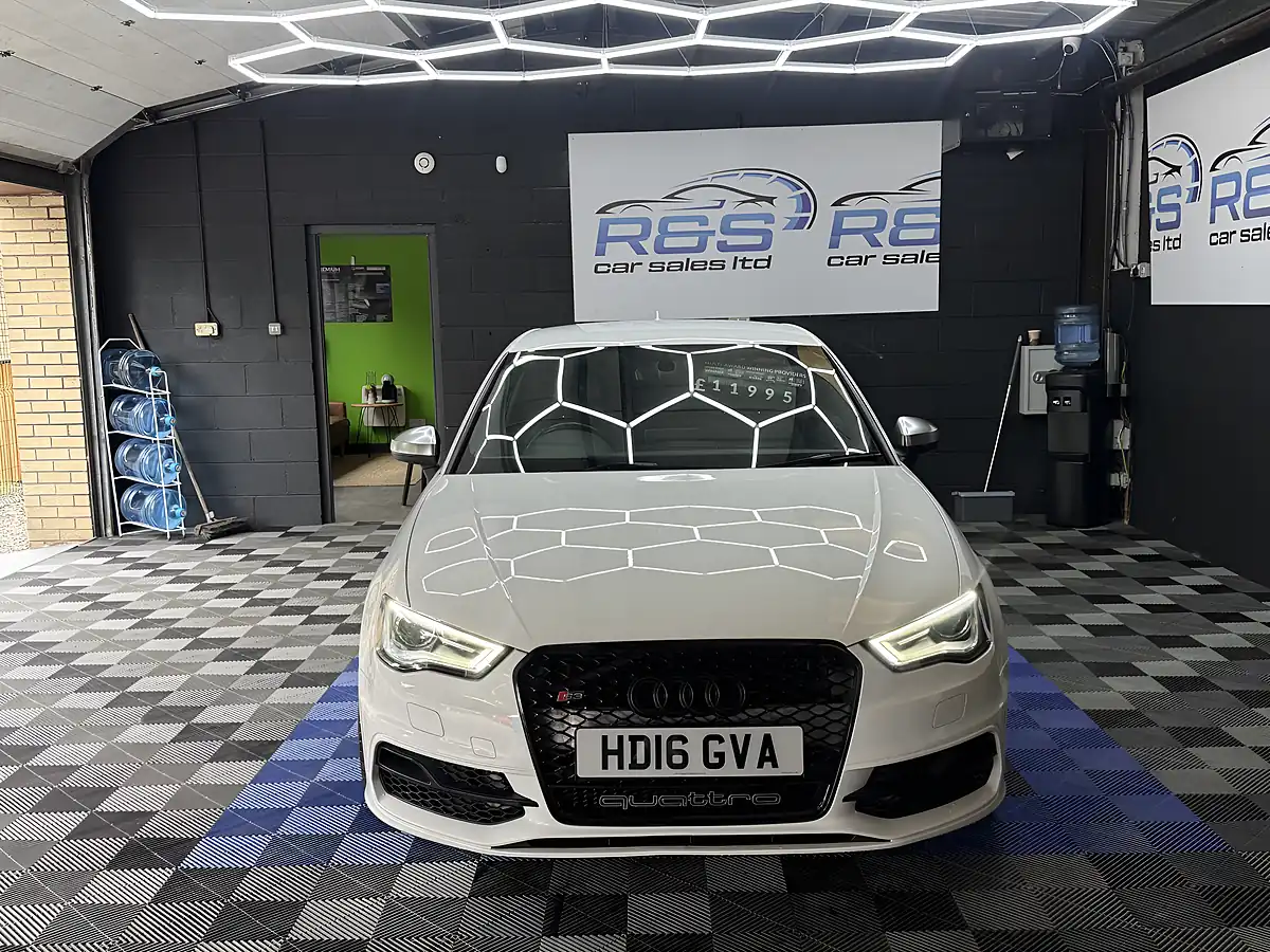Used 2016 Audi S3 White - Interior and Exterior details 2
