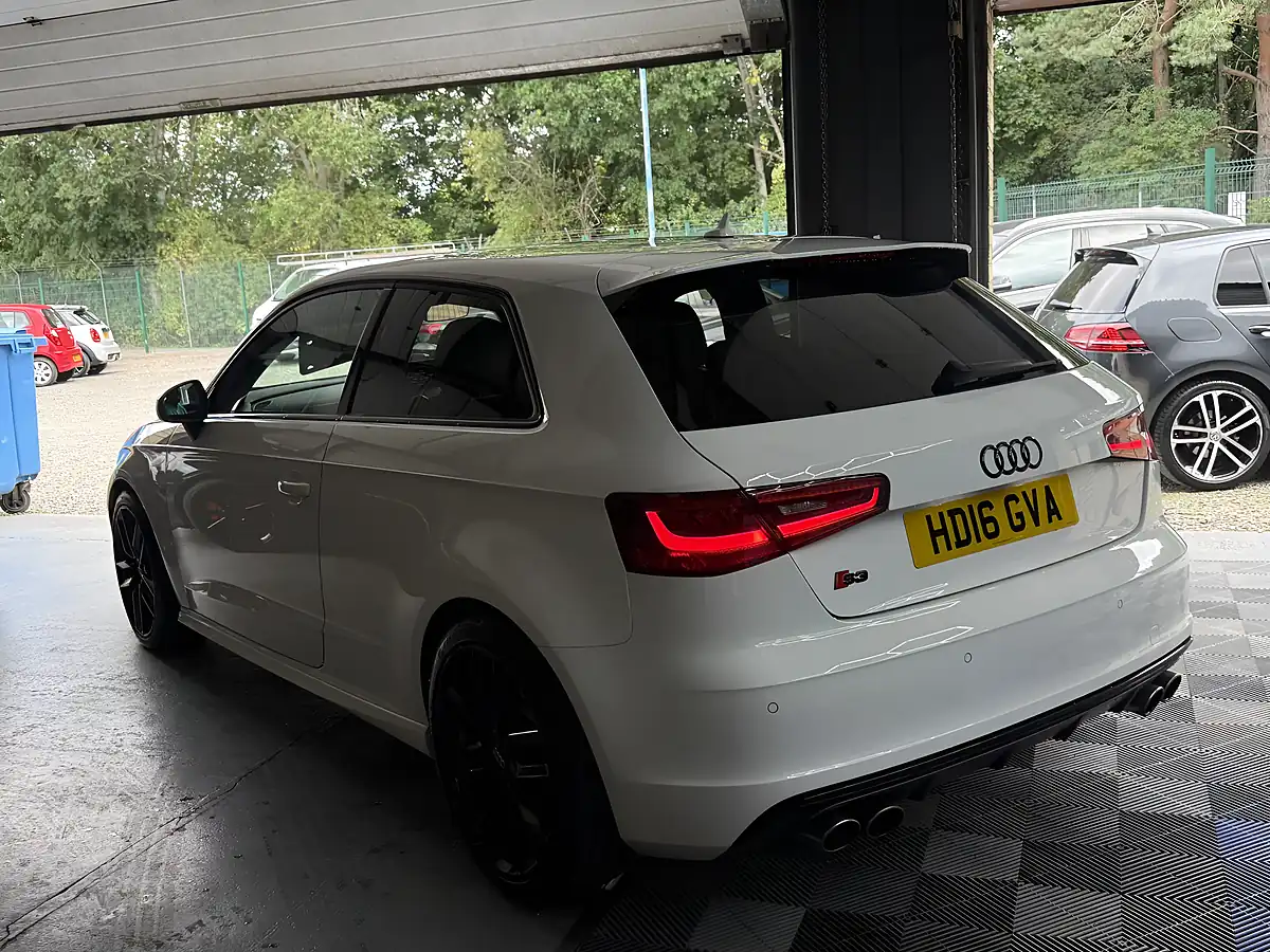 Used 2016 Audi S3 White - Interior and Exterior details 7
