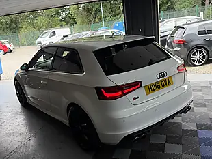 Used 2016 Audi S3 White - Interior and Exterior details 8