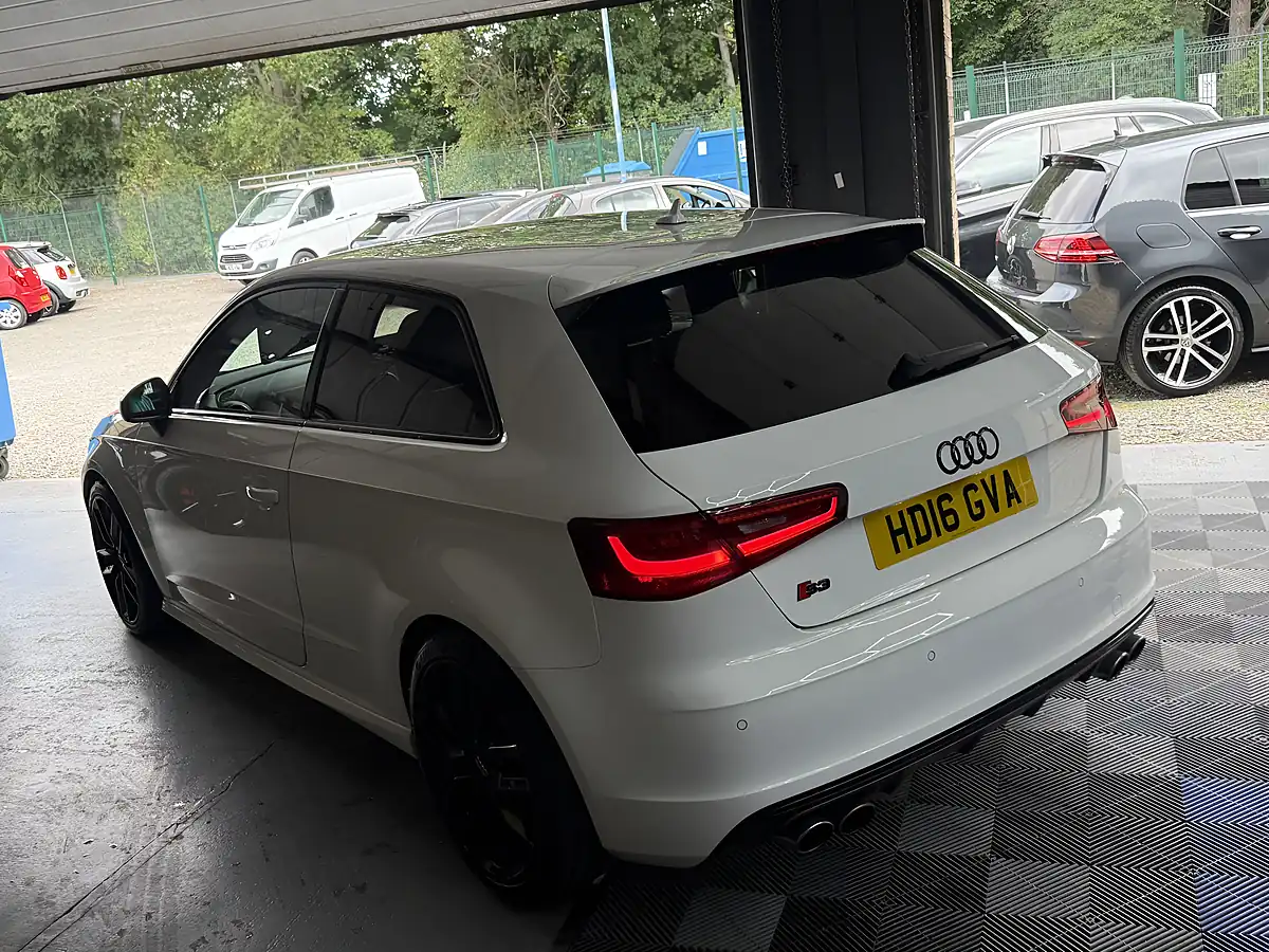 Used 2016 Audi S3 White - Interior and Exterior details 8