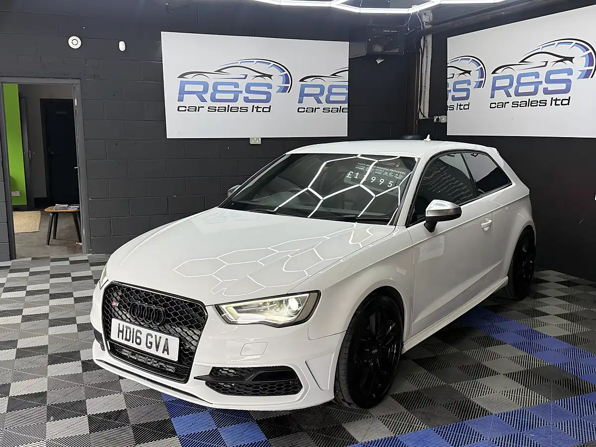 Used 2016 Audi S3 White - Interior and Exterior details 9