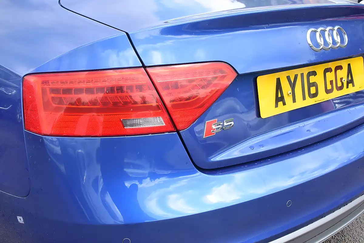 Used 2016 Audi S5 Black Edition Blue - Interior and Exterior details 13