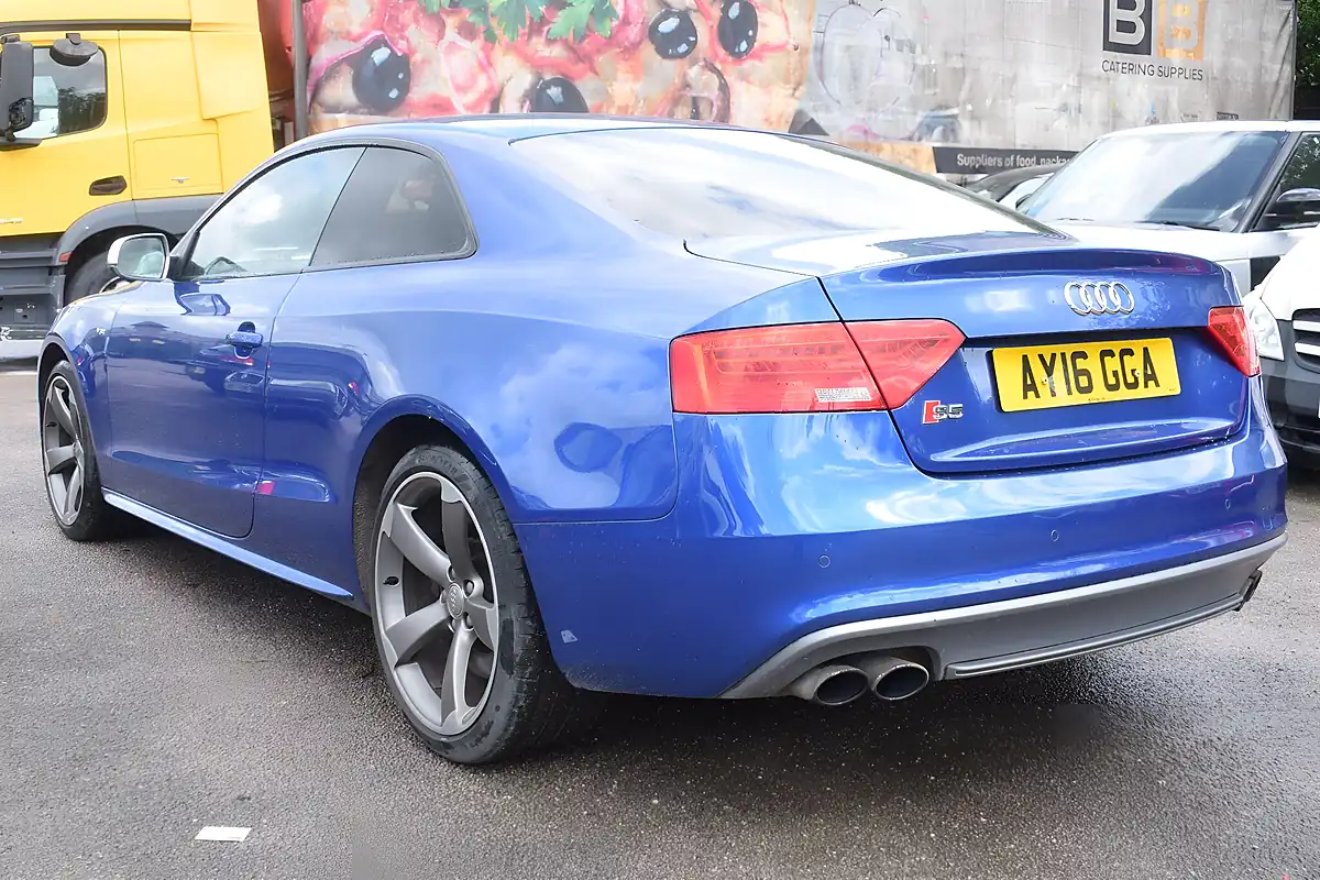 Used 2016 Audi S5 Black Edition Blue - Interior and Exterior details 14
