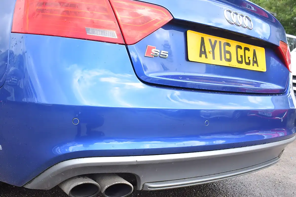 Used 2016 Audi S5 Black Edition Blue - Interior and Exterior details 15
