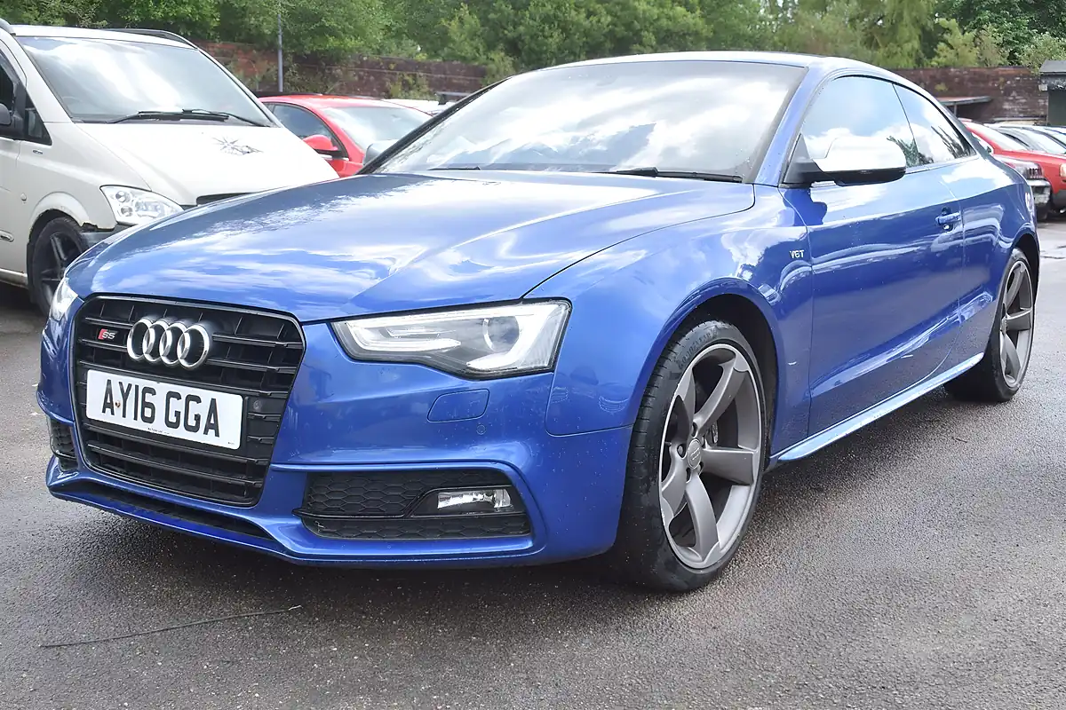 Used 2016 Audi S5 Black Edition Blue - Interior and Exterior details 6