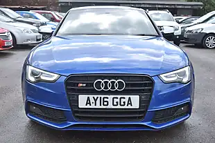 Used 2016 Audi S5 Black Edition Blue - Interior and Exterior details 7