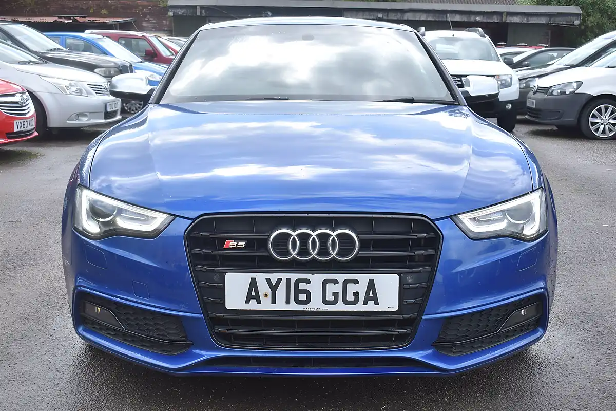 Used 2016 Audi S5 Black Edition Blue - Interior and Exterior details 7