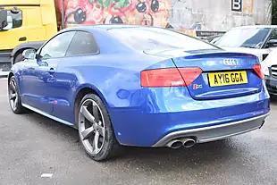 Used 2016 Audi S5 Black Edition Blue - Interior and Exterior details 8