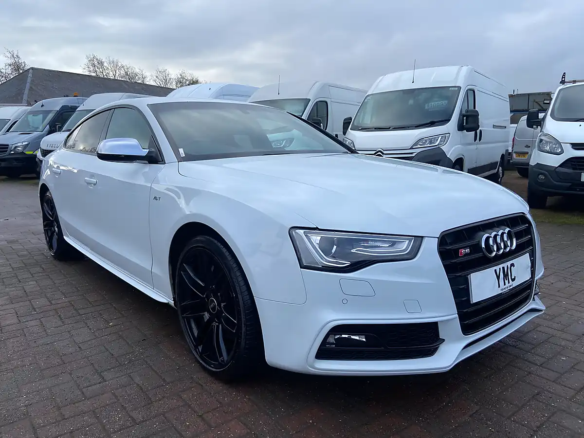 Used 2016 Audi S5 Black Edition White - Interior and Exterior details 9