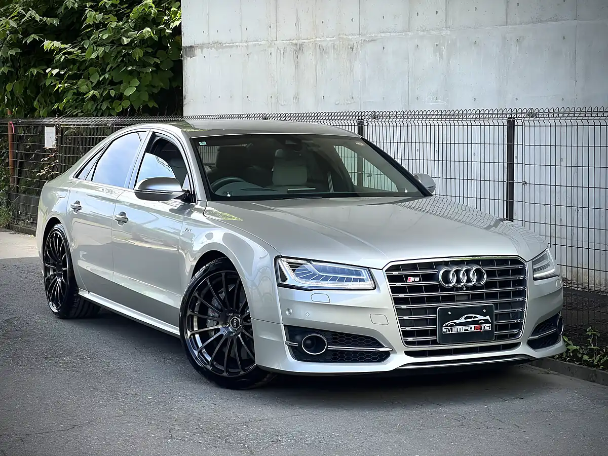 Used 2016 Audi S8 Plus Oem Silver - Front View