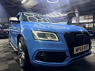 Used 2016 Audi SQ5 Blue - Interior and Exterior details 11