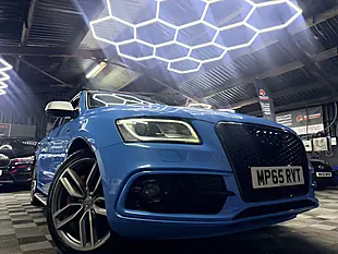Used 2016 Audi SQ5 Blue - Interior and Exterior details 2