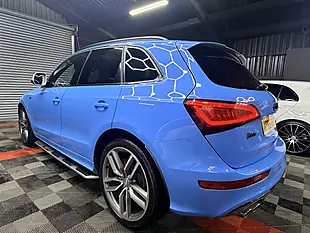 Used 2016 Audi SQ5 Blue - Interior and Exterior details 8