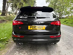 Used 2016 Audi SQ5 Plus Black - Interior and Exterior details 8
