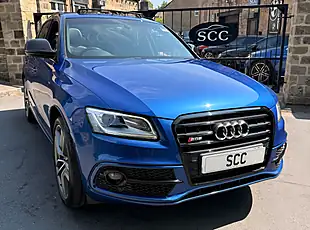 Used 2016 Audi SQ5 Sepang Blue - Interior and Exterior details 4
