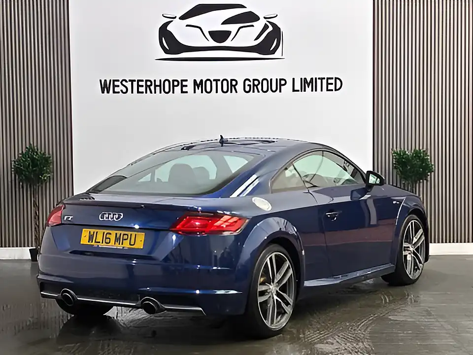 Used 2016 Audi Tt S Line Blue - Interior and Exterior details 4