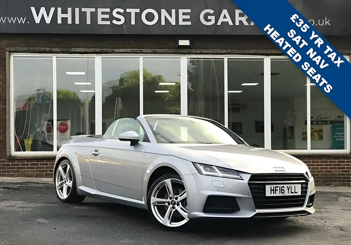 Used 2016 Audi Tt S Line Floret Silver - Front View