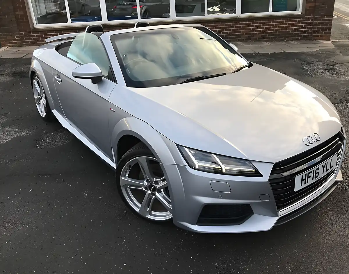 Used 2016 Audi Tt S Line Floret Silver - Interior and Exterior details 15