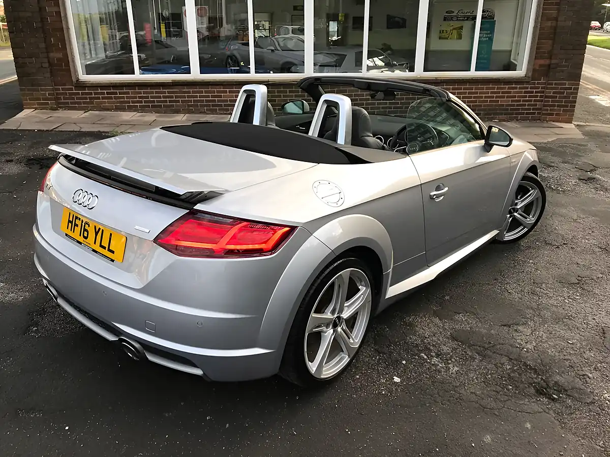 Used 2016 Audi Tt S Line Floret Silver - Interior and Exterior details 16