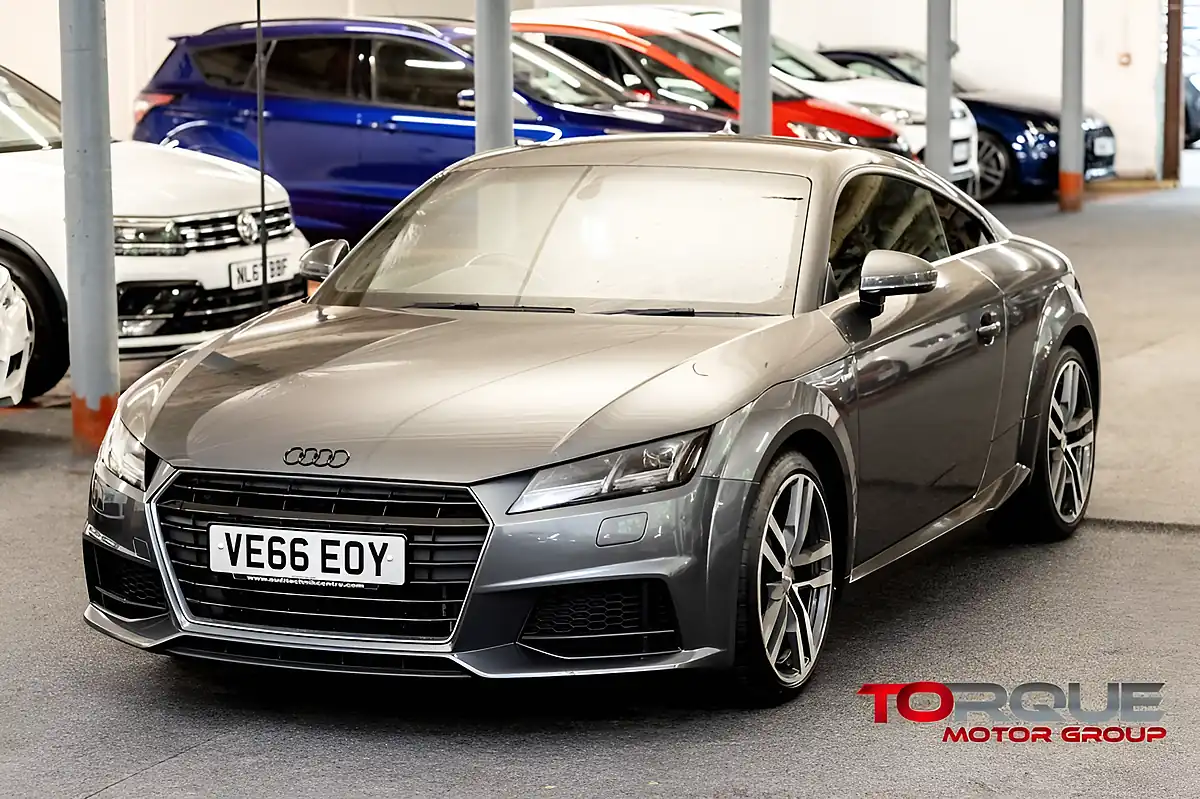 Used 2016 Audi Tt S Line Grey - Front View