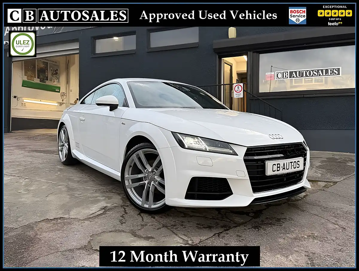Used 2016 Audi Tt S Line White - Front View