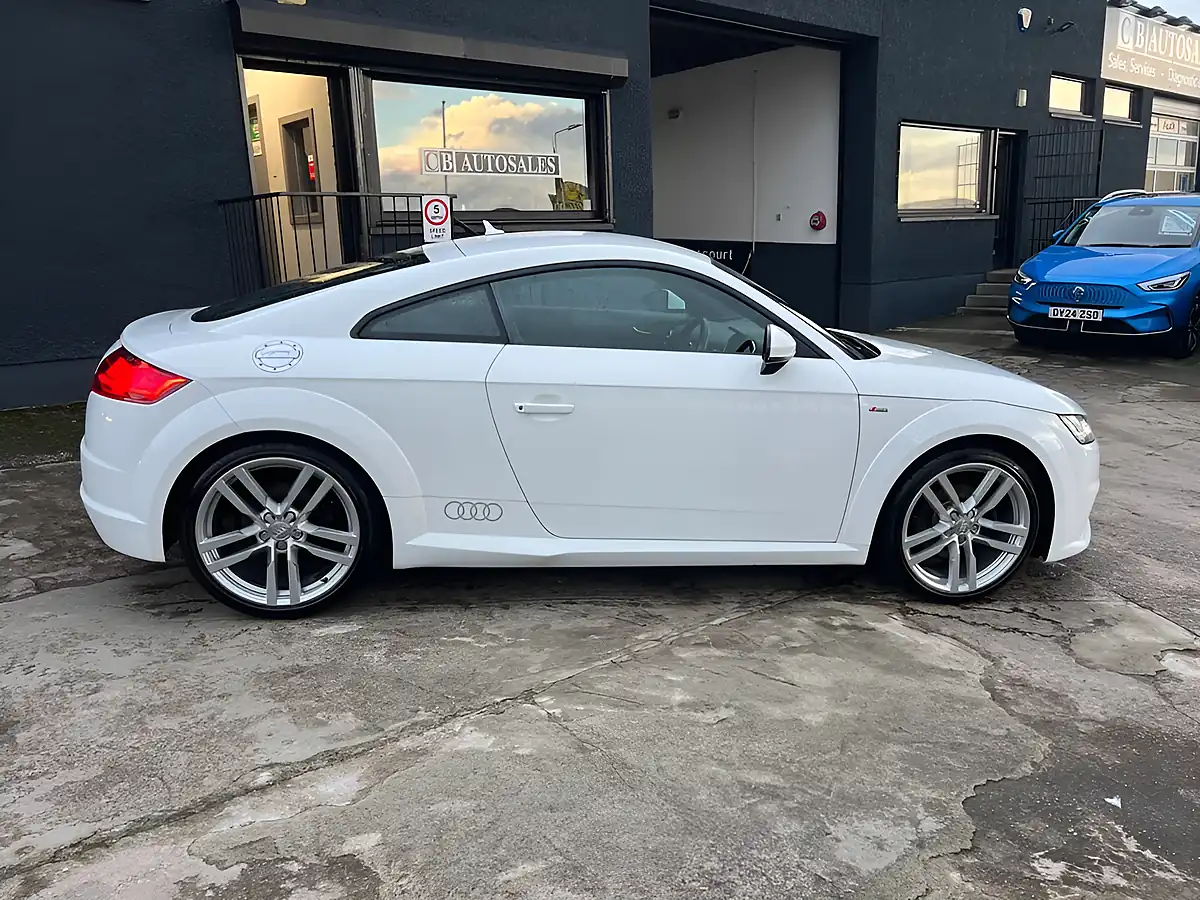 Used 2016 Audi Tt S Line White - Interior and Exterior details 3