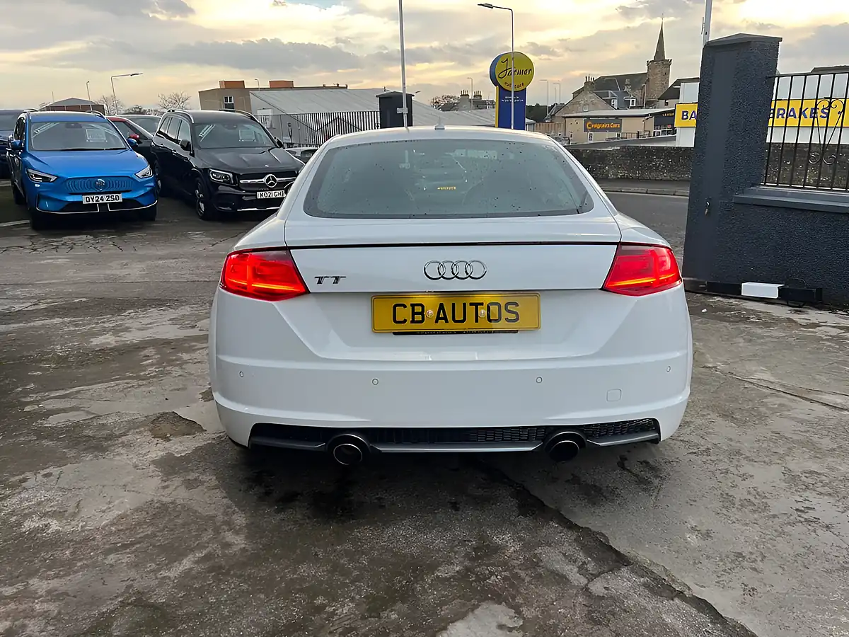 Used 2016 Audi Tt S Line White - Interior and Exterior details 4