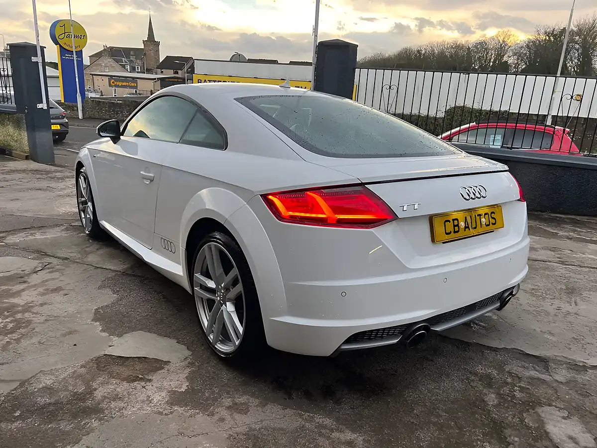 Used 2016 Audi Tt S Line White - Interior and Exterior details 5