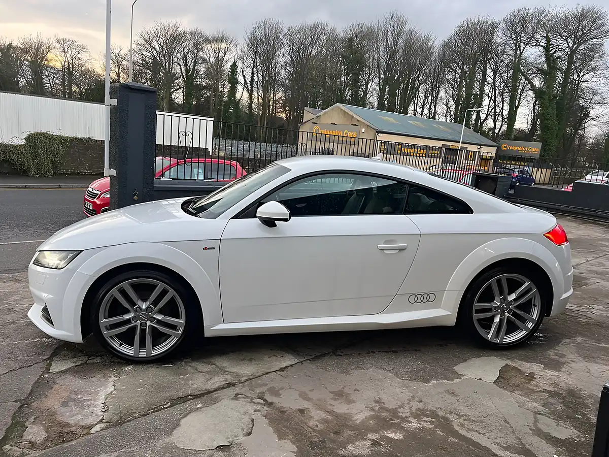 Used 2016 Audi Tt S Line White - Interior and Exterior details 6