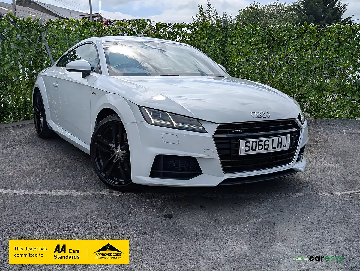 Used 2016 Audi Tt S Line White - Front View