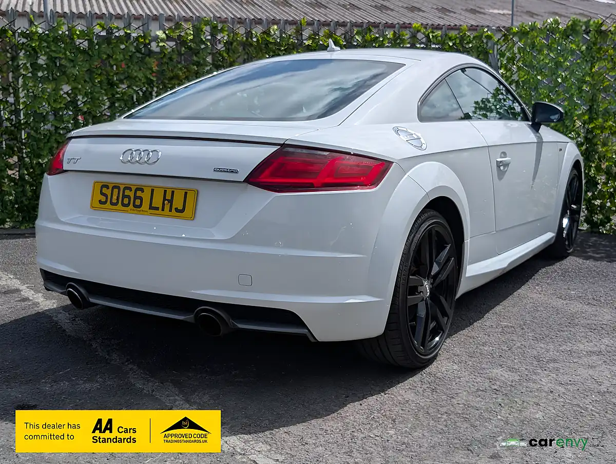 Used 2016 Audi Tt S Line White - Interior and Exterior details 10
