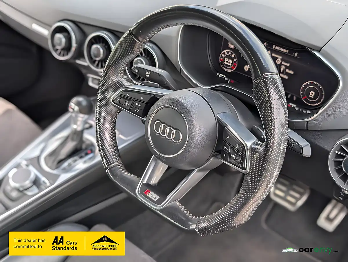 Used 2016 Audi Tt S Line White - Interior and Exterior details 12