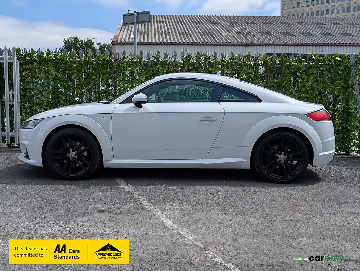 Used 2016 Audi Tt S Line White - Interior and Exterior details 5