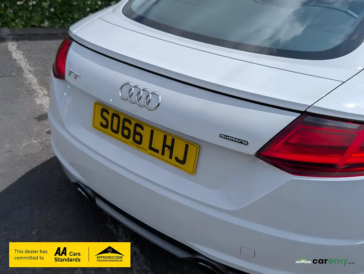 Used 2016 Audi Tt S Line White - Interior and Exterior details 8