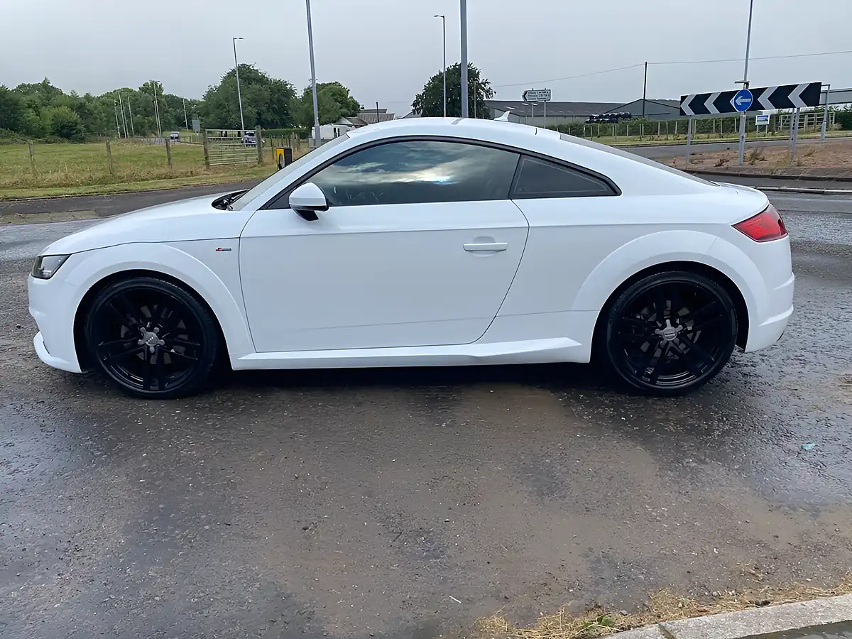 Used 2016 Audi Tt S Line White - Interior and Exterior details 13