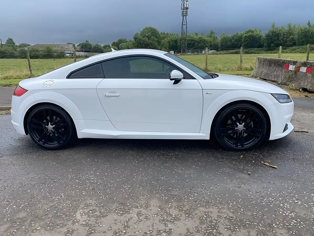 Used 2016 Audi Tt S Line White - Interior and Exterior details 2
