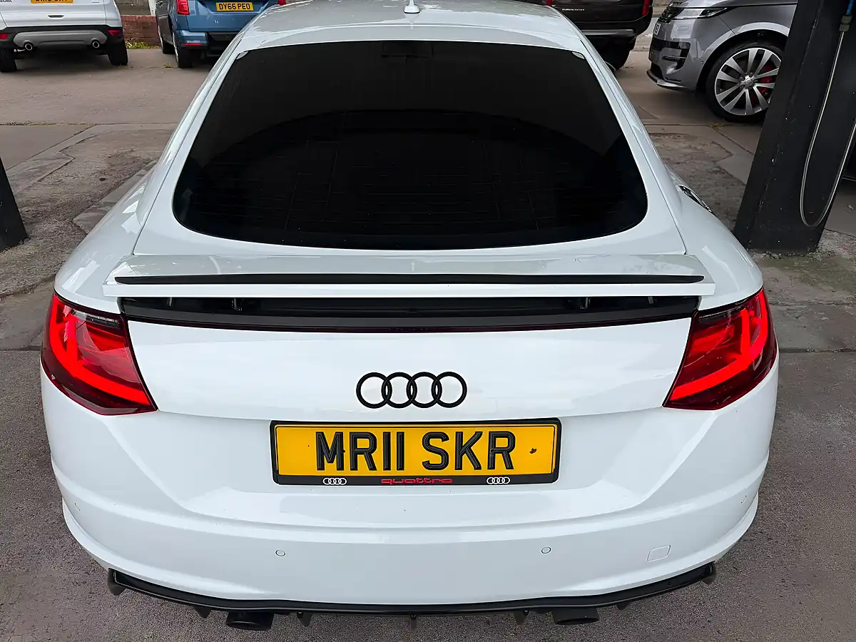 Used 2016 Audi Tt S Line White - Interior and Exterior details 11